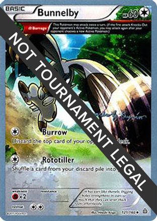 Bunnelby - 2015 (Alejandro Ng-Guzman) 121 - World Championship Decks - Poke-Collect