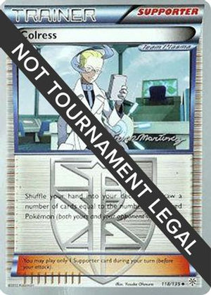 Colress - 2015 (Patrick Martinez) 118 - World Championship Decks - Poke-Collect