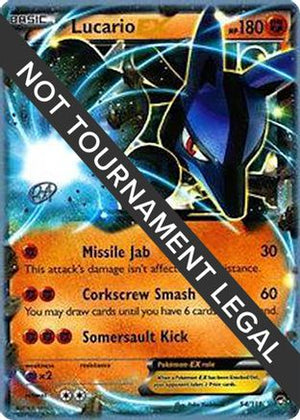 Lucario EX - 2015 (Rowan Stavenow) 54 - World Championship Decks - Poke-Collect