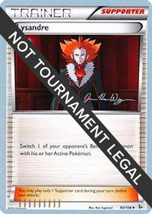 Lysandre - 2015 (Jacob Van Wagner) 90 - World Championship Decks - Poke-Collect