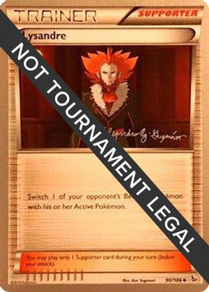 Lysandre - 2015 (Alejandro Ng-Guzman) 90 - World Championship Decks - Poke-Collect