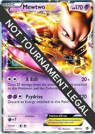 Mewtwo EX - 2015 (Jacob Van Wagner) 54 - World Championship Decks - Poke-Collect