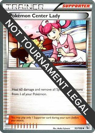 Pokemon Center Lady - 2015 (Patrick Martinez) 93 - World Championship Decks - Poke-Collect