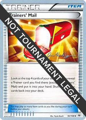 Trainers' Mail - 2015 (Jacob Van Wagner) 92 - World Championship Decks - Poke-Collect