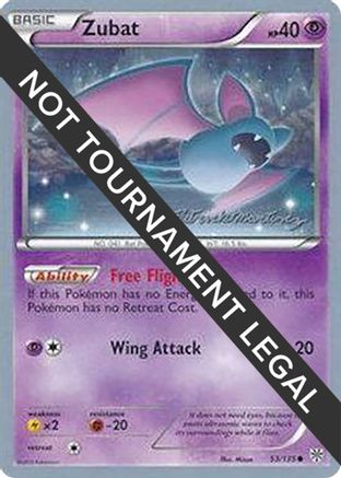 Zubat - 2015 (Patrick Martinez) 53 - World Championship Decks - Poke-Collect