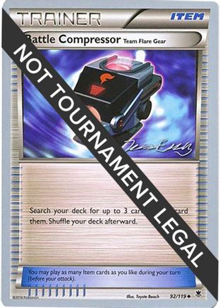 Battle Compressor (Team Flare Gear) - 2016 (Jesper Eriksen) 92 - World Championship Decks - Poke-Collect
