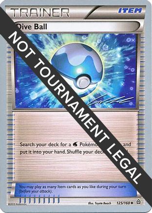Dive Ball - 2016 (Cody Walinski) 125 - World Championship Decks - Poke-Collect