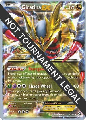 Giratina EX - 2016 (Shunto Sadahiro) 57 - World Championship Decks - Poke-Collect