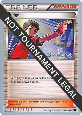Judge - 2016 (Jesper Eriksen) 143 - World Championship Decks - Poke-Collect