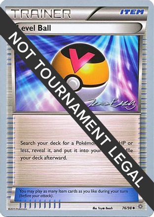 Level Ball - 2016 (Jesper Eriksen) 76 - World Championship Decks - Poke-Collect