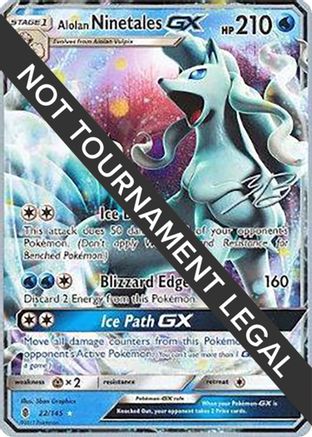 Alolan Ninetales GX - 2017 (Zachary Bokhari) 22 - World Championship Decks - Poke-Collect