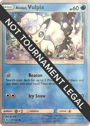 Alolan Vulpix - 2017 (Diego Cassiraga) 21 - World Championship Decks - Poke-Collect