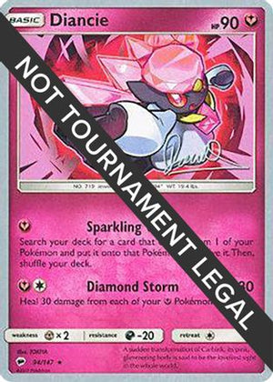 Diancie - 2017 (Diego Cassiraga) 94 - World Championship Decks