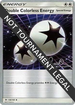 Double Colorless Energy - 2017 (Diego Cassiraga) 136 - World Championship Decks - Poke-Collect