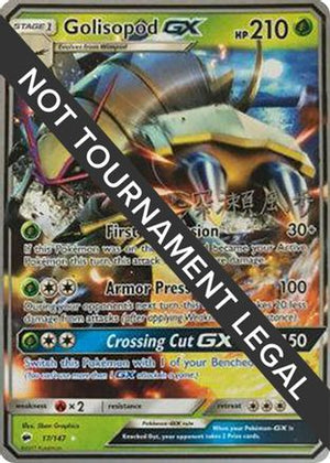 Golisopod GX - 2017 (Kabu Fukase) 17 - World Championship Decks - Poke-Collect