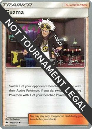 Guzma - 2017 (Naoto Suzuki) 115 - World Championship Decks - Poke-Collect