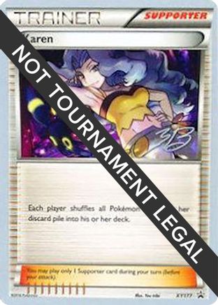 Karen - 2017 (Zachary Bokhari) XY177 - World Championship Decks - Poke-Collect