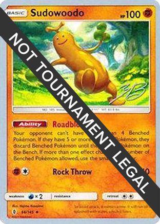 Sudowoodo - 2017 (Zachary Bokhari) 66 - World Championship Decks - Poke-Collect