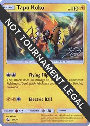 Tapu Koko - 2017 (Zachary Bokhari) SM30 - World Championship Decks - Poke-Collect