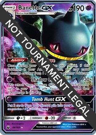 Banette GX - 2018 (Magnus Pedersen) 66 - World Championship Decks - Poke-Collect