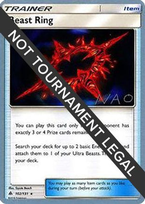 Beast Ring - 2018 (Naohito Inoue) 102 - World Championship Decks - Poke-Collect