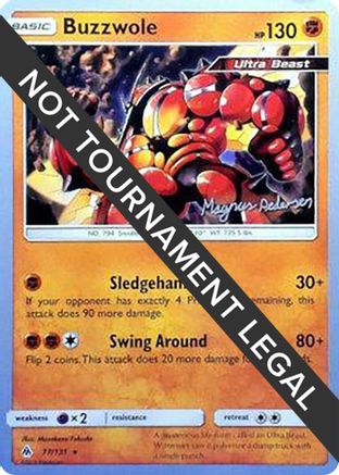 Buzzwole - 2018 (Magnus Pedersen) 77 - World Championship Decks - Poke-Collect