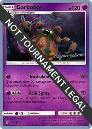 Garbodor (51) - 2018 (Magnus Pedersen) 51 - World Championship Decks - Poke-Collect