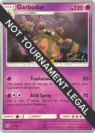 Garbodor (51) - 2018 (Robin Schulz) 51 - World Championship Decks - Poke-Collect