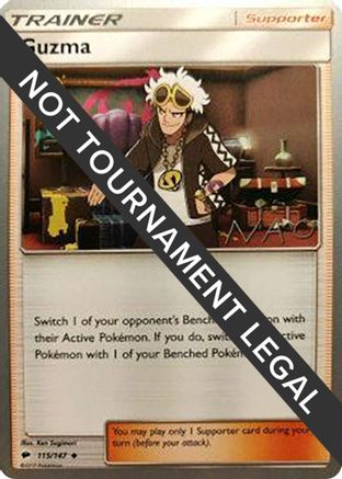 Guzma - 2018 (Naohito Inoue) 115 - World Championship Decks - Poke-Collect