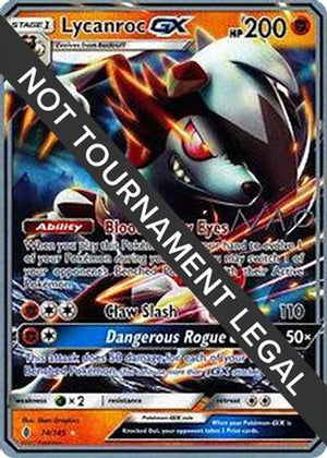 Lycanroc GX - 2018 (Naohito Inoue) 74 - World Championship Decks - Poke-Collect