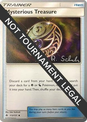Mysterious Treasure - 2018 (Robin Schulz) 113 - World Championship Decks - Poke-Collect