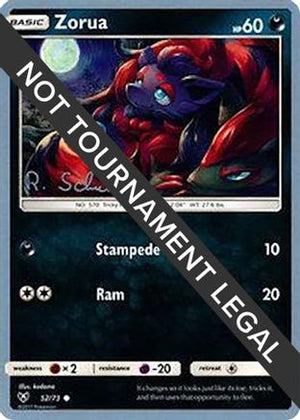 Zorua - 2018 (Robin Schulz) 52 - World Championship Decks - Poke-Collect