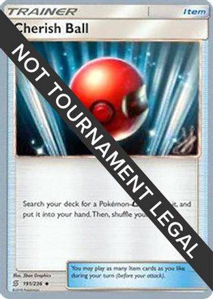 Cherish Ball - 2019 (Henry Brand) 191 - World Championship Decks - Poke-Collect