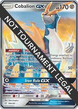 Cobalion GX - 2019 (Henry Brand) 106 - World Championship Decks