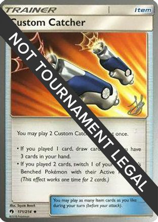 Custom Catcher - 2019 (Henry Brand) 171 - World Championship Decks - Poke-Collect