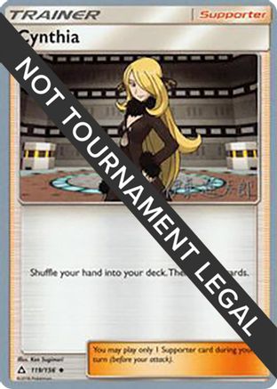Cynthia - 2019 (Shintaro Ito) 119 - World Championship Decks - Poke-Collect