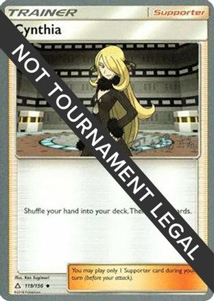 Cynthia - 2019 (Haruki Miyamoto) 119 - World Championship Decks - Poke-Collect