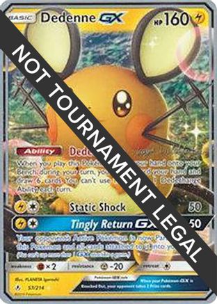 Dedenne GX - 2019 (Kaya Lichtleitner) 57 - World Championship Decks - Poke-Collect