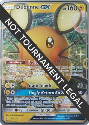 Dedenne GX - 2019 (Haruki Miyamoto) 57 - World Championship Decks