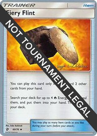 Fiery Flint - 2019 (Kaya Lichtleitner) 60 - World Championship Decks - Poke-Collect
