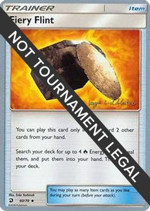 Fiery Flint - 2019 (Kaya Lichtleitner) 60 - World Championship Decks - Poke-Collect