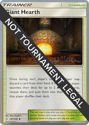Giant Hearth - 2019 (Kaya Lichtleitner) 197 - World Championship Decks - Poke-Collect