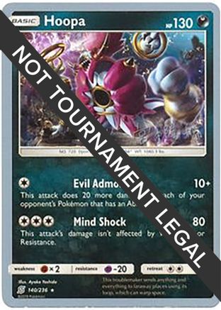 Hoopa - 2019 (Haruki Miyamoto) 140 - World Championship Decks - Poke-Collect