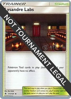 Lysandre Labs - 2019 (Haruki Miyamoto) 111 - World Championship Decks - Poke-Collect