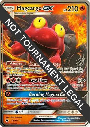 Magcargo GX - 2019 (Henry Brand) 44 - World Championship Decks - Poke-Collect