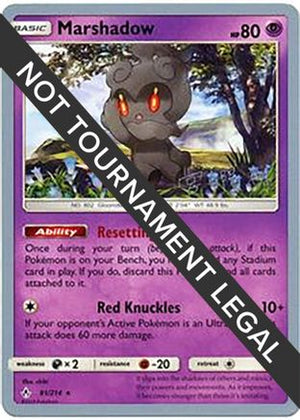 Marshadow - 2019 (Haruki Miyamoto) 81 - World Championship Decks - Poke-Collect