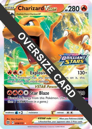 Charizard VSTAR 18 - Jumbo Cards Holofoil - Poke-Collect