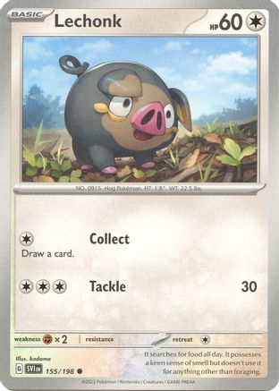 Lechonk - 155/198 155 - SV01 Scarlet & Violet Base Set - Poke-Collect