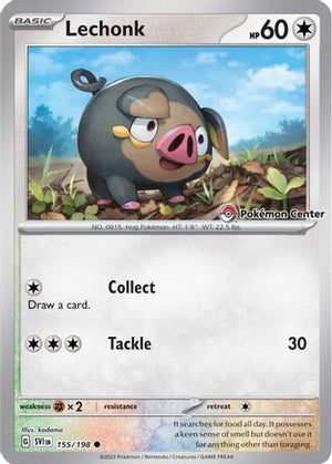 Lechonk [Pokemon Center] 155 - SV Scarlet & Violet Promo Cards Holofoil - Poke-Collect