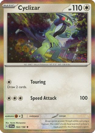 Cyclizar - 164/198 164 - SV01 Scarlet & Violet Base Set Holofoil - Poke-Collect